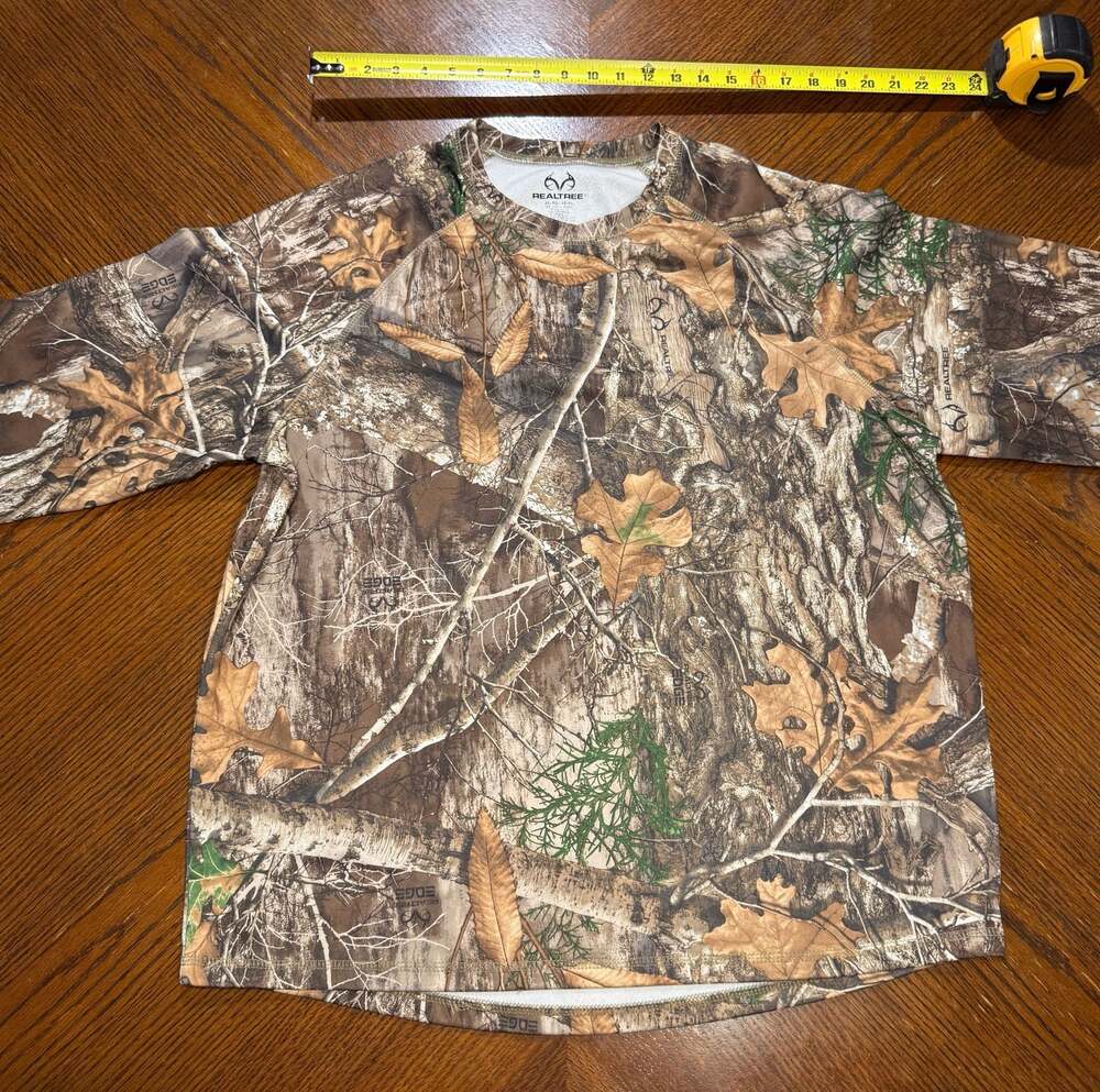 Realtree Edge Camo Long Sleeve Performance Shirt XL